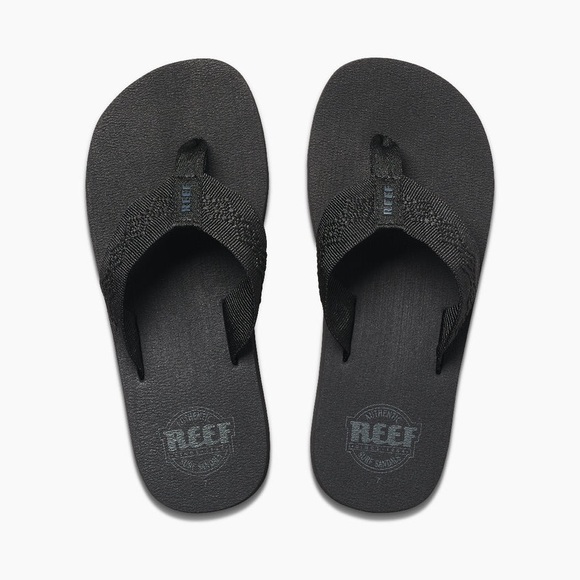 REEF Sandy Sandal -NEW WITHOUT TAGS- SIZE 8 fits like 7 - Black - Picture 3 of 5